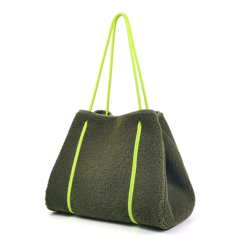 Oxford waterproof zipper laptop nylon shopping bag handbag shoulder bag crossbody travel storage bag