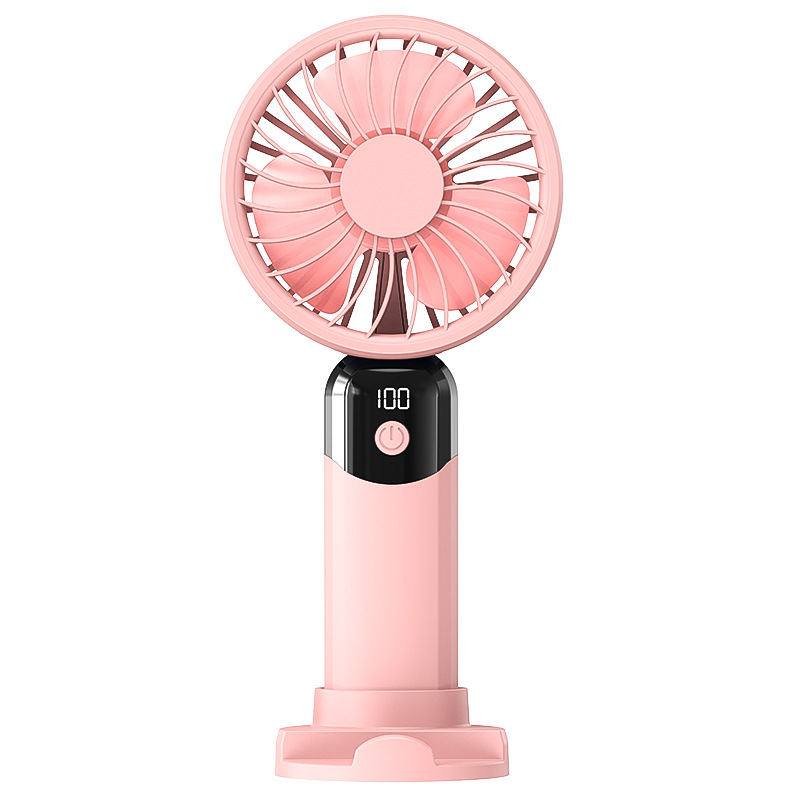New handheld portable high wind USB charging desktop silent outdoor long battery life mini small fan