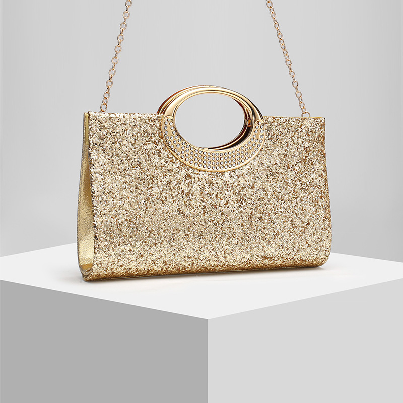 Temuxiyin new evening bag shiny handbag rhinestone banquet handbag dress