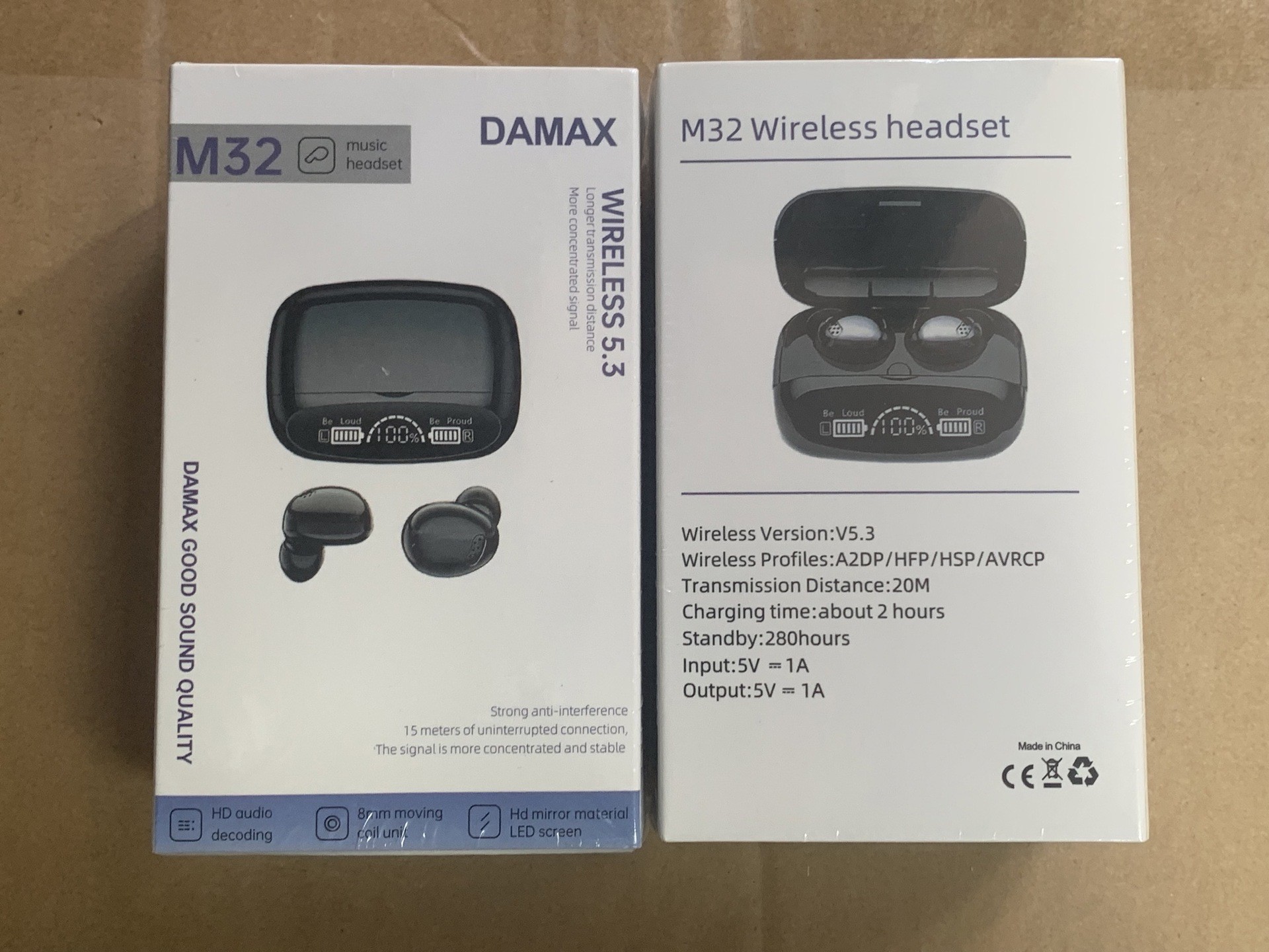 Exclusive M10 Bluetooth Earphones Ultra-long Battery Life Large Capacity Wireless Noise Reduction E-sports Gaming TWS Earphones Bluetooth