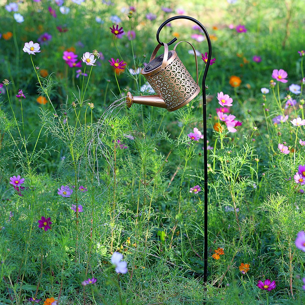 Solar Kettle Light Shepherd Hook Ground Insert Outdoor Waterproof Courtyard Landscape Light Garden Courtyard Decoration