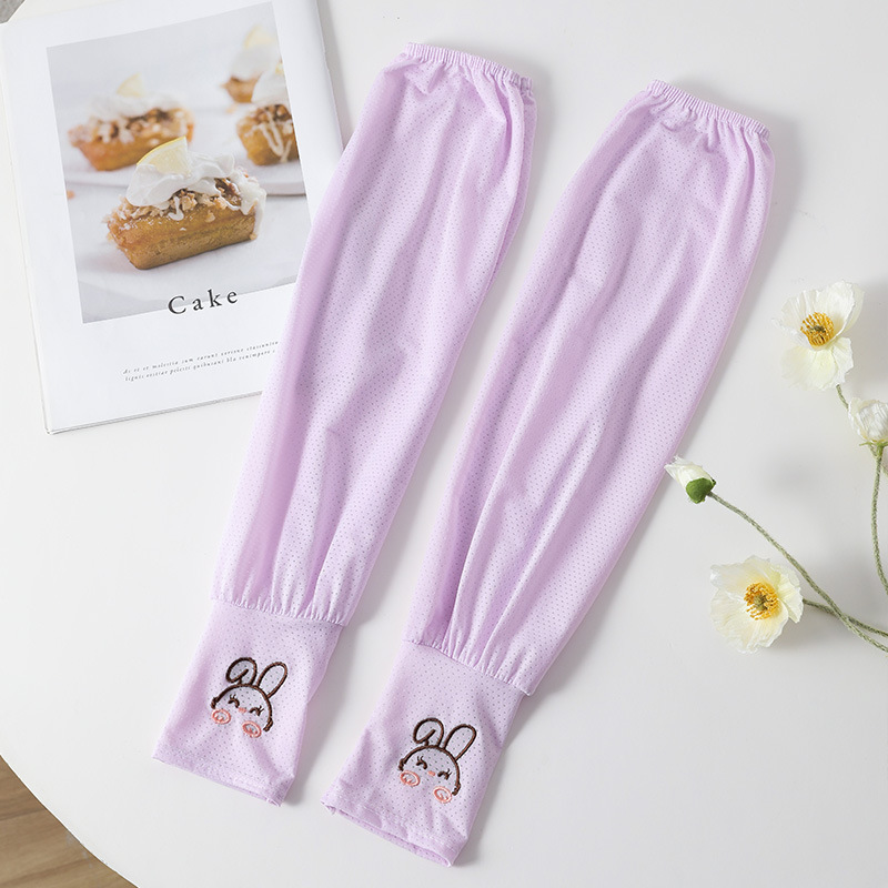 2025 New Sun Protection Arm Sleeves for Women UV Protection Summer Outdoor Cycling Driving Ice Silk Thin Breathable Sun Protection