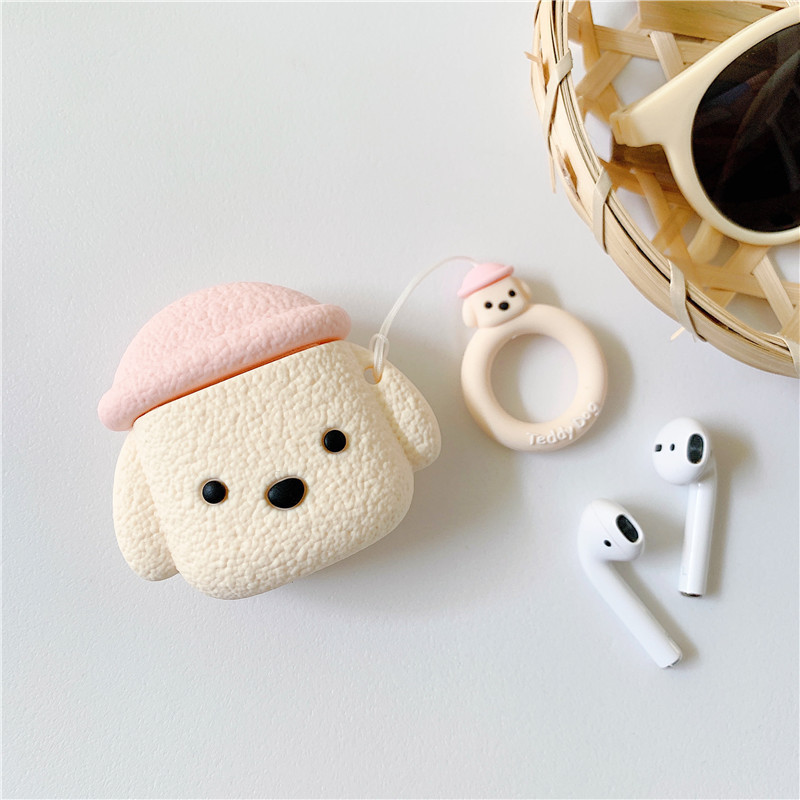 054粉泰迪 · airpods 1/2代