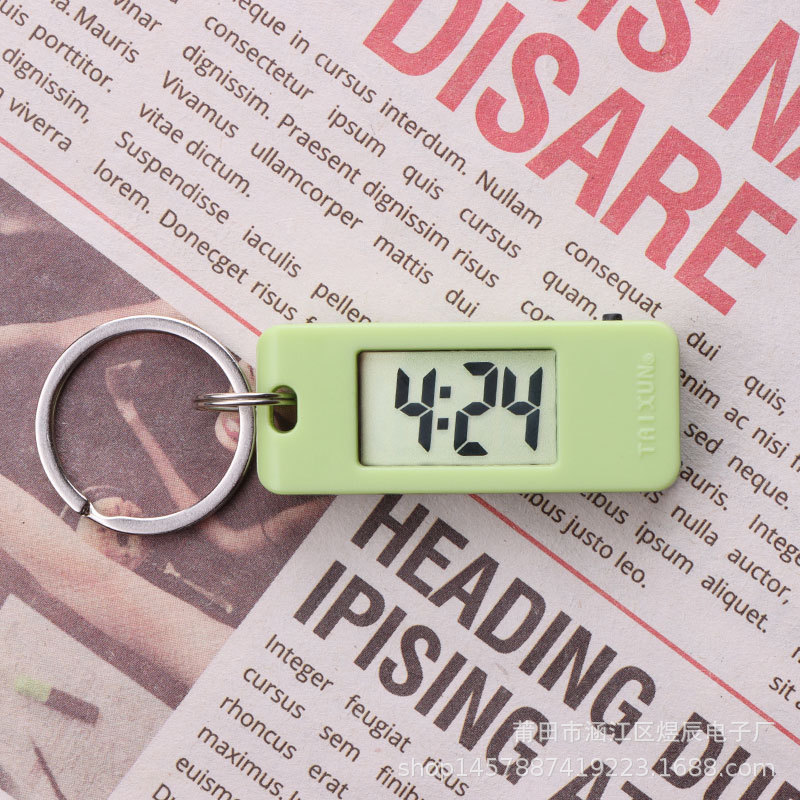New Mini Compact Electronic Small Hanging Watch Portable Ultra-Small Exam Postgraduate Entrance Exam Silent Time Watch