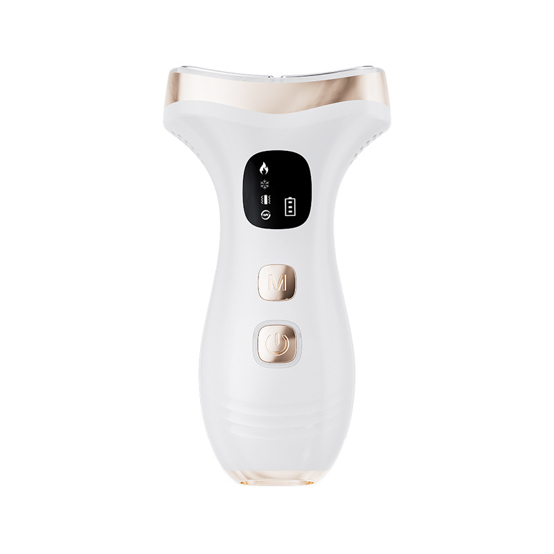Color Light Cold Hot Neck Massager Facial导入仪 Neck Beauty Instrument Home Electronic Beauty Instrument Face Scraping Instrument