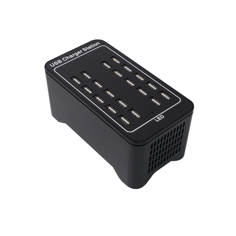 Shenzhen Gujia 20 Port Multi-Port Charger USB Plug Multi-Port Phone Charging Station Multi-Port Charger Multi-Functional