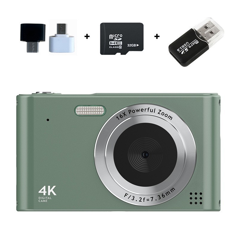 H15绿色+32G内存卡+安卓手机转接头+USB读卡器