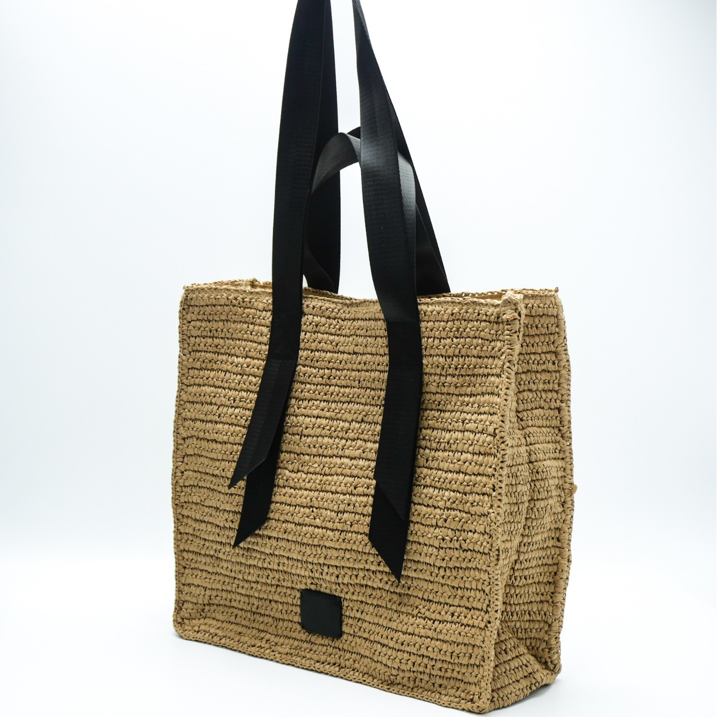 2026 New Single Shoulder Straw Bag Handwoven Bag Large Capacity Tote Bag Vacation Beach Bag Women's Bag