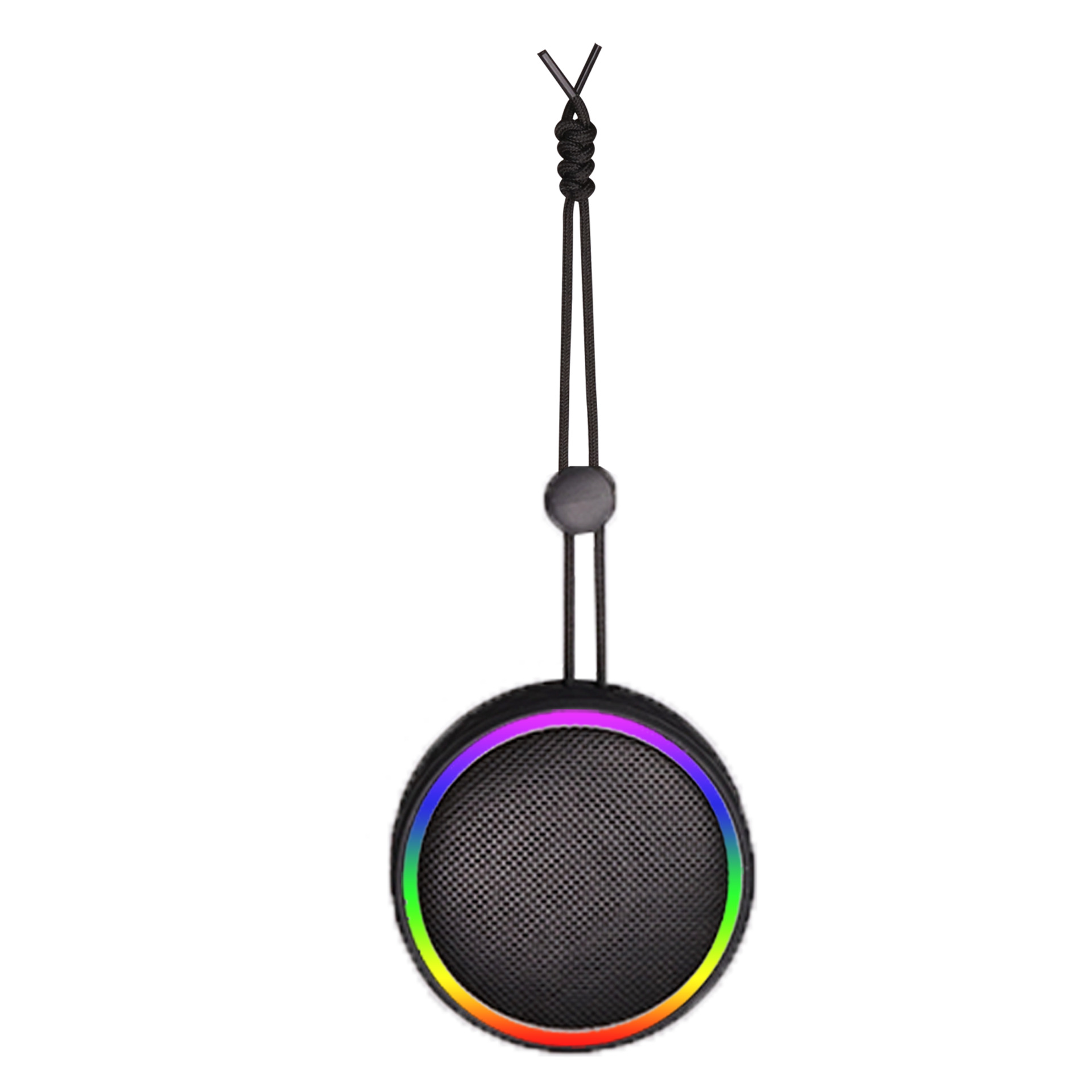 Custom Outdoor Waterproof Lanyard Portable Bathroom Speaker Plug-in Card Loud Volume Wireless Suction Cup Mini Bluetooth Small Speaker