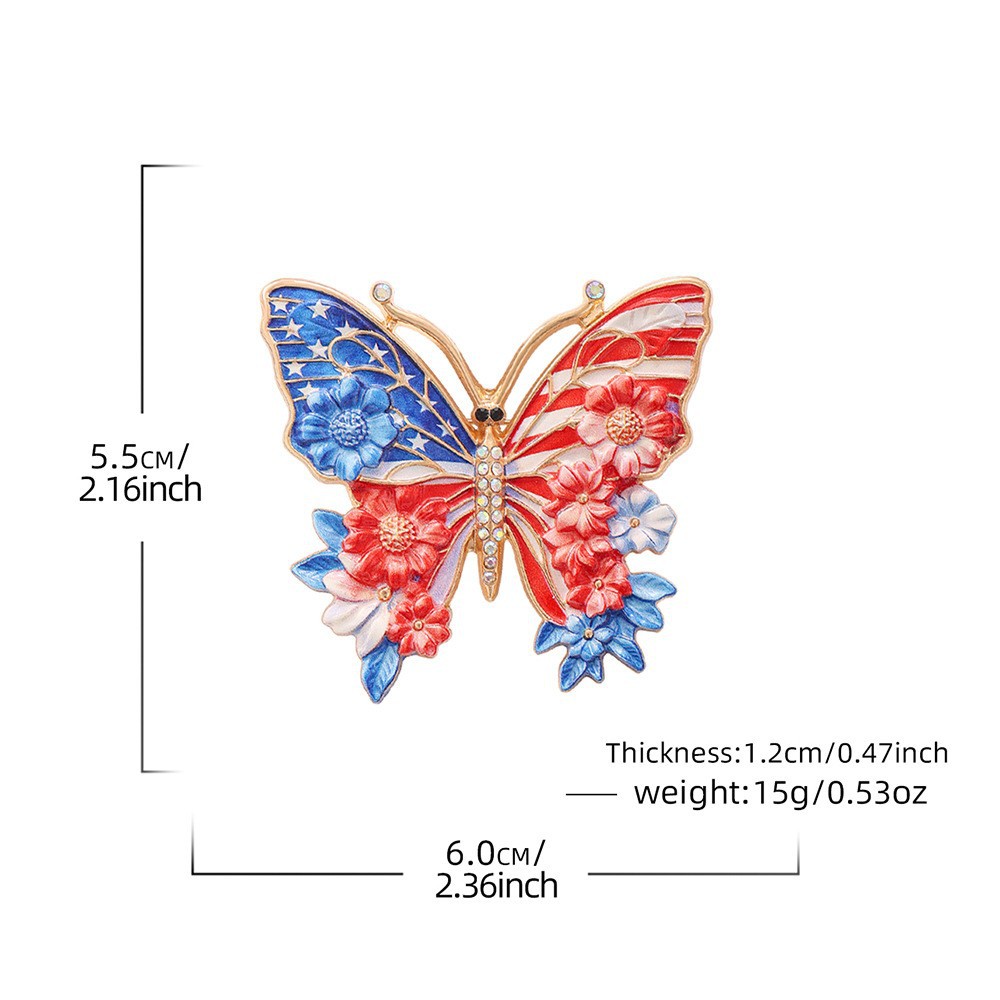 2026 US Founding 250th Anniversary Commemorative Brooch Independence Day Patriotic Medal Corsage Accessory
