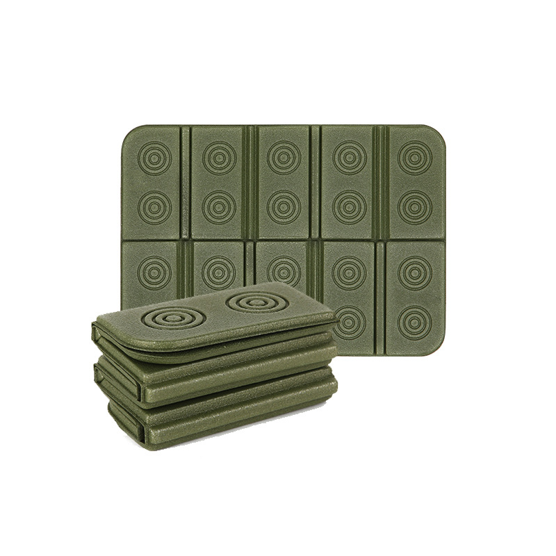 Outdoor 10-Fold XPE Foldable Cushion Ultra-Light Ultra-Small Portable Seat Cushion Elderly Park Butt Pad Washable