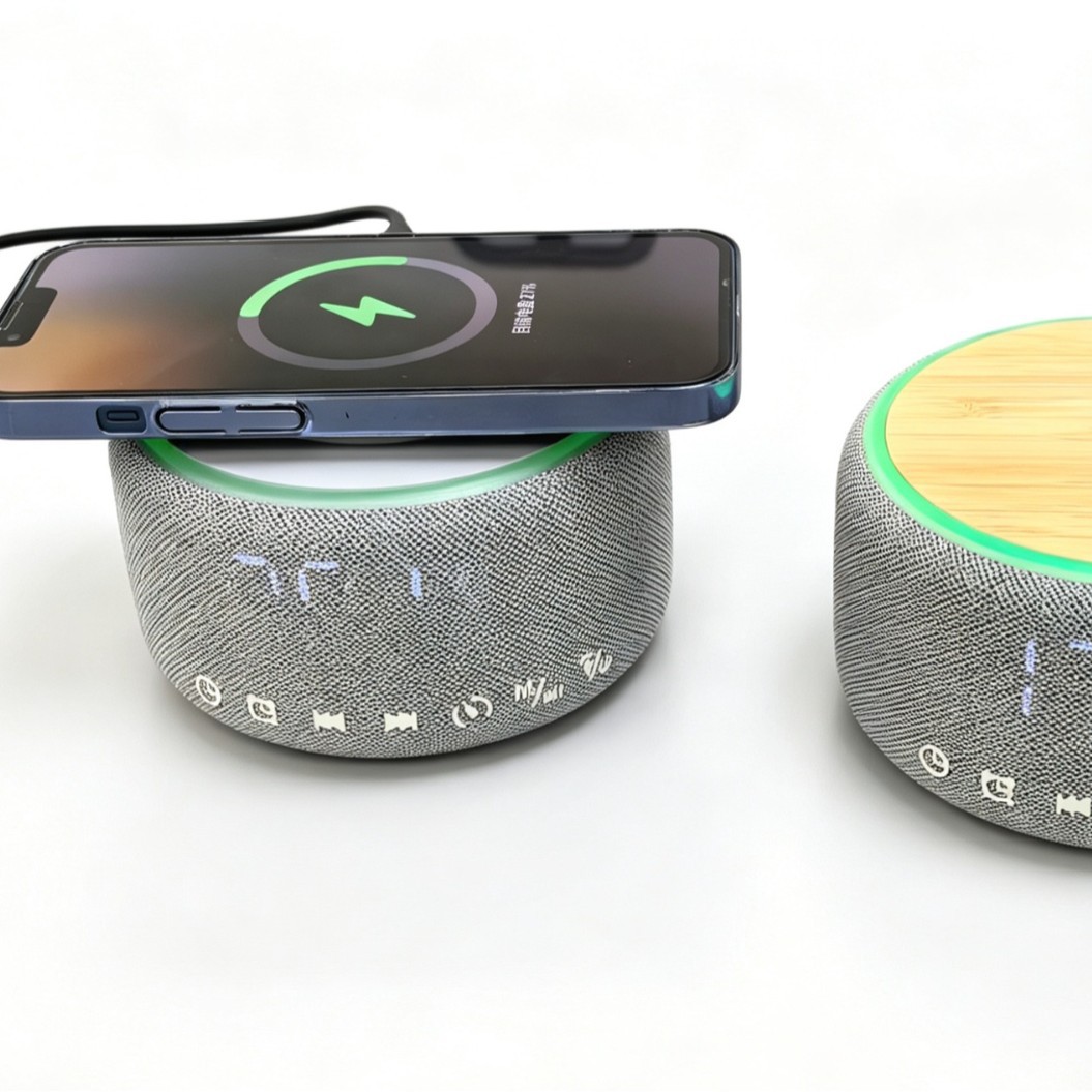 New Product S312 White Noise Wireless Charging Bluetooth Audio Colorful Breathing Light Sleep Aid