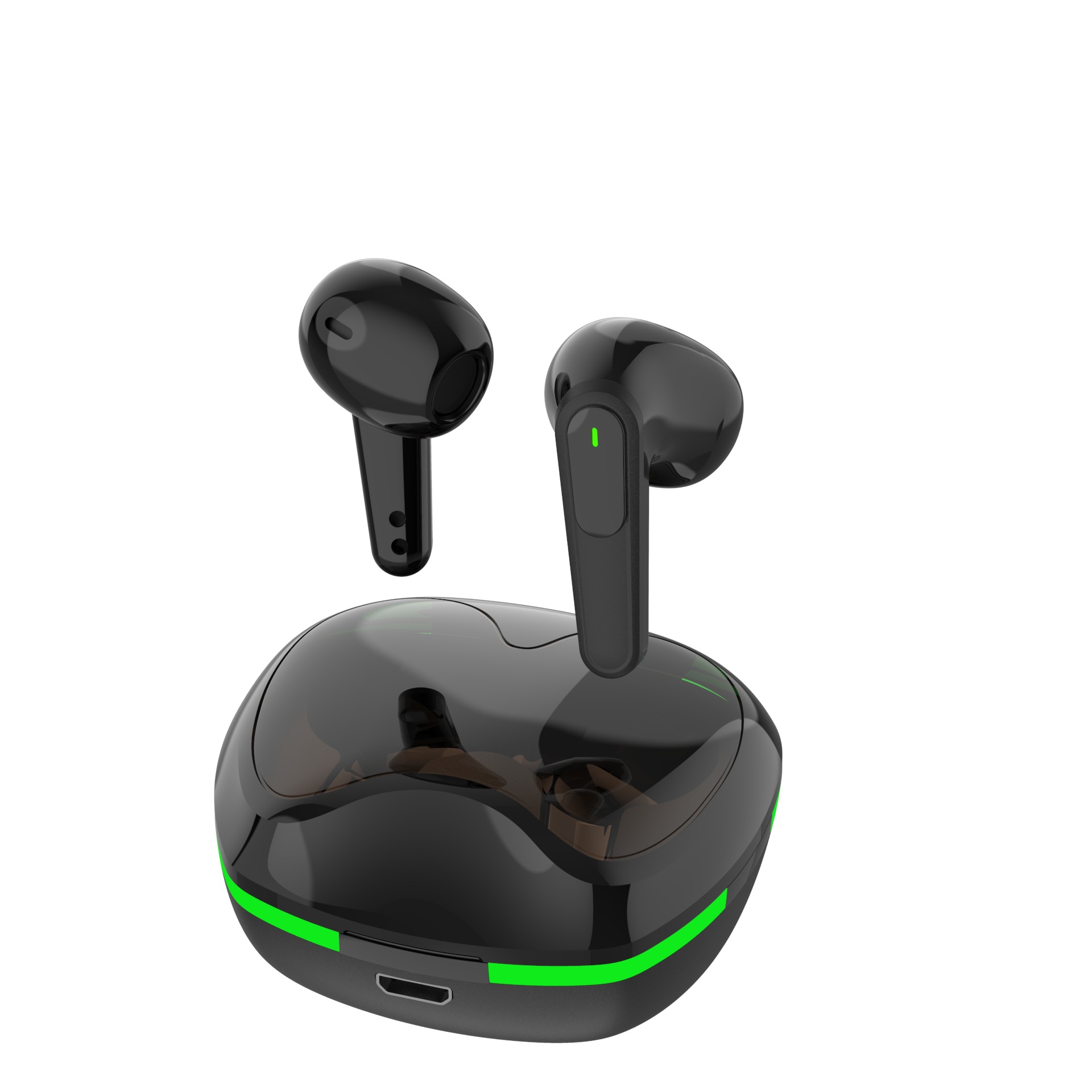 8D sound quality colorful breathing light wireless Bluetooth earphones in-ear Bluetooth earphones