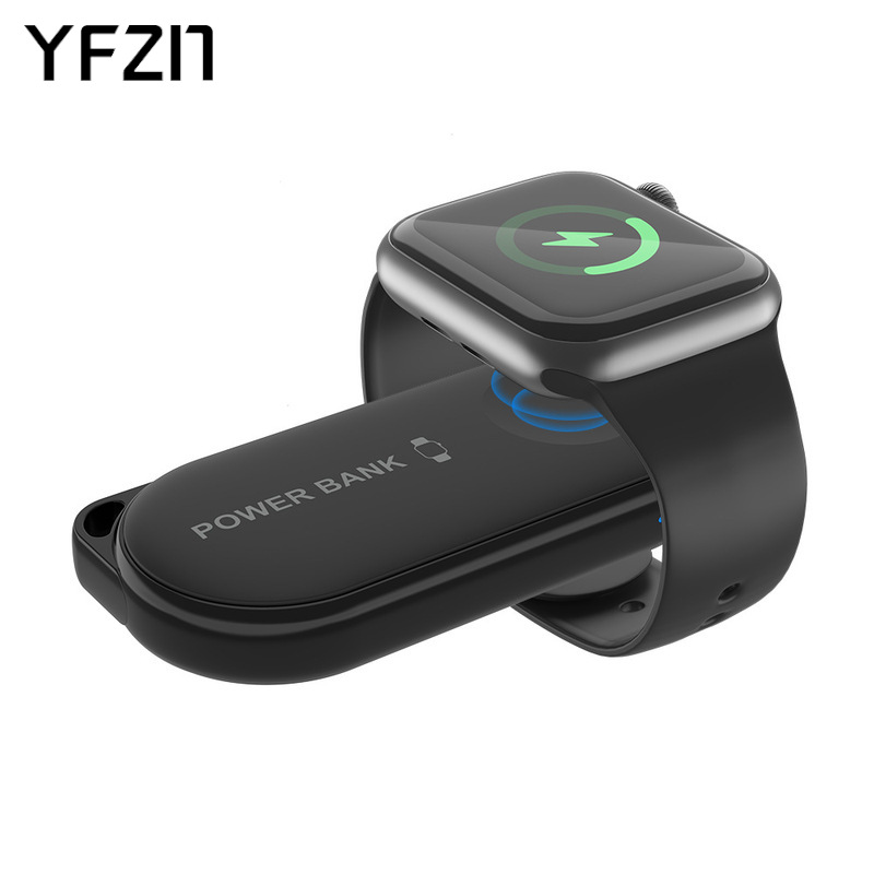Compatible with Apple Watch KC wireless power bank 1200mAh mini iWatch 9/Ultra 2 charging bank
