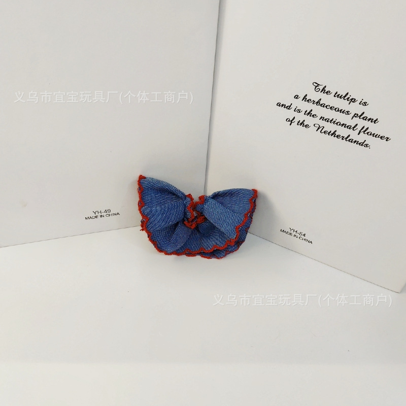 New Long Leg KT Ga Zi Sister Denim Lace Puffy Short Skirt Cute Doll Clothes Hanging Bag Decoration Accessories Matching