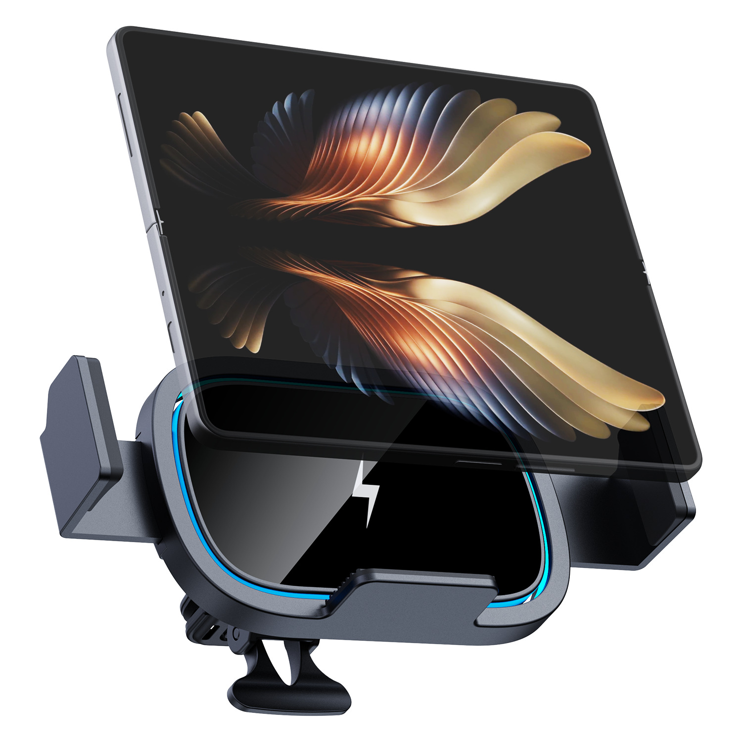 New Car Wireless Charger for Samsung Foldable Phone 15W Fast Wireless Charging