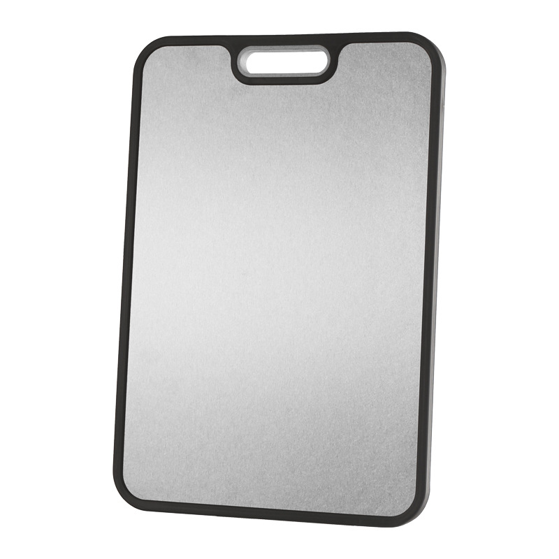 Anti-mold double-sided pure titanium cutting board double-sided stainless steel cutting board antibacterial household panel wheat straw sticky board
