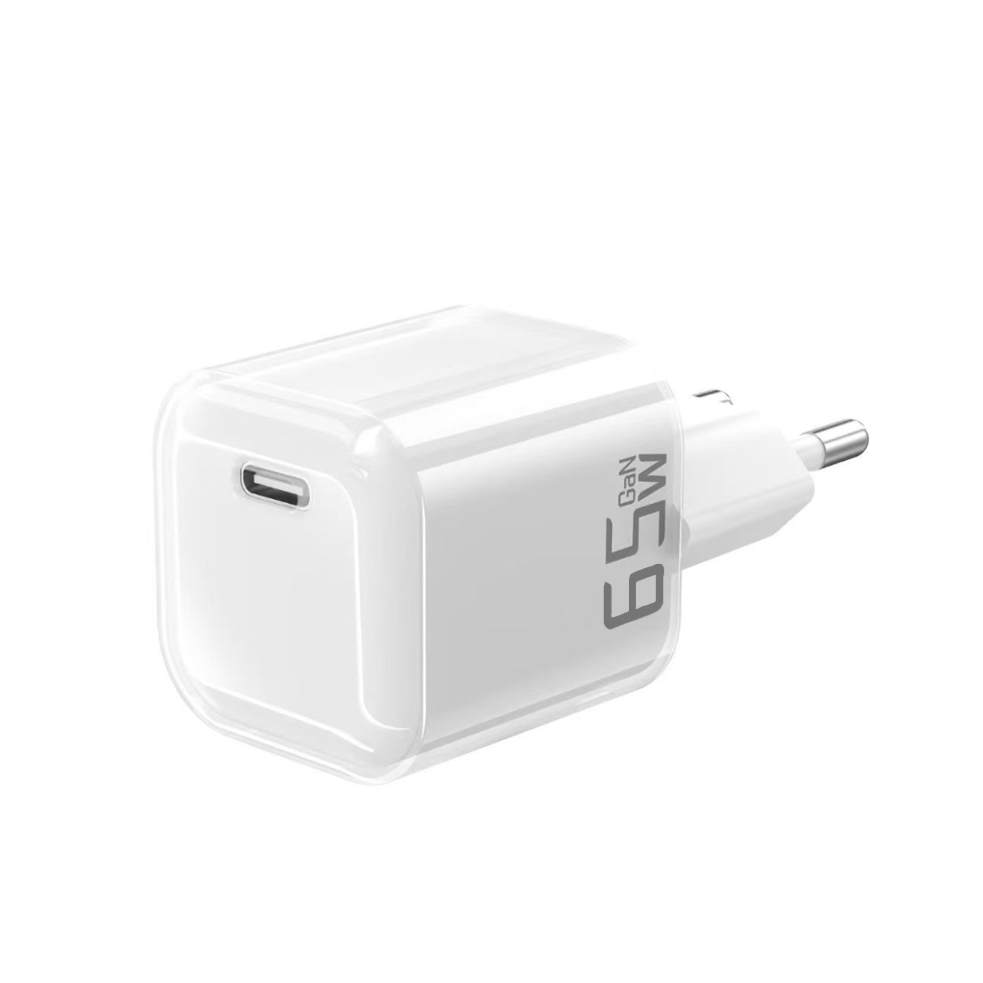 Exclusive PD65W GaN charger UK plug PD45W small ice cube charging head set CE