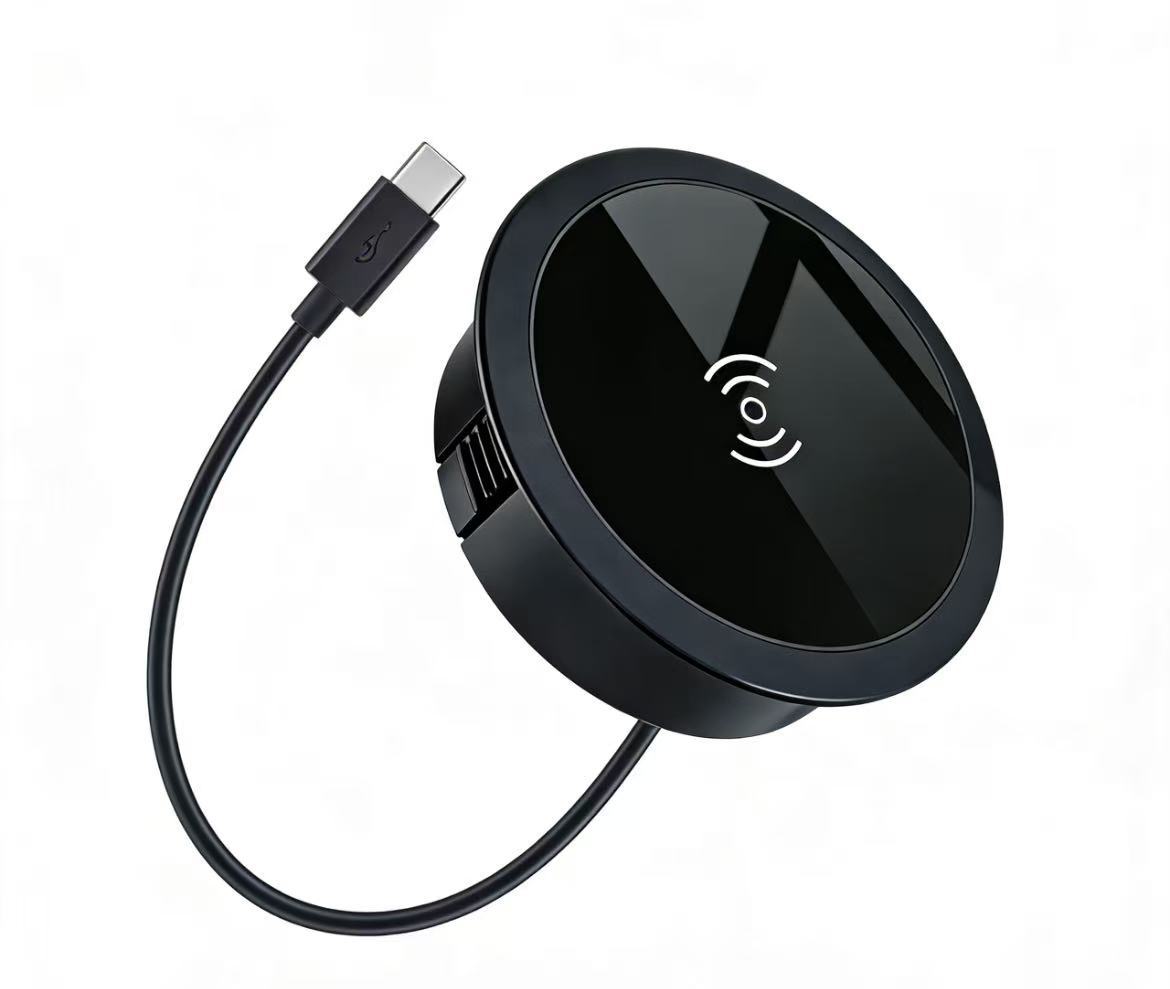 25W Magnetic Mobile Phone Wireless Charger Desktop Embedded Magnetic Wireless Charger for Apple Huawei Wholesale