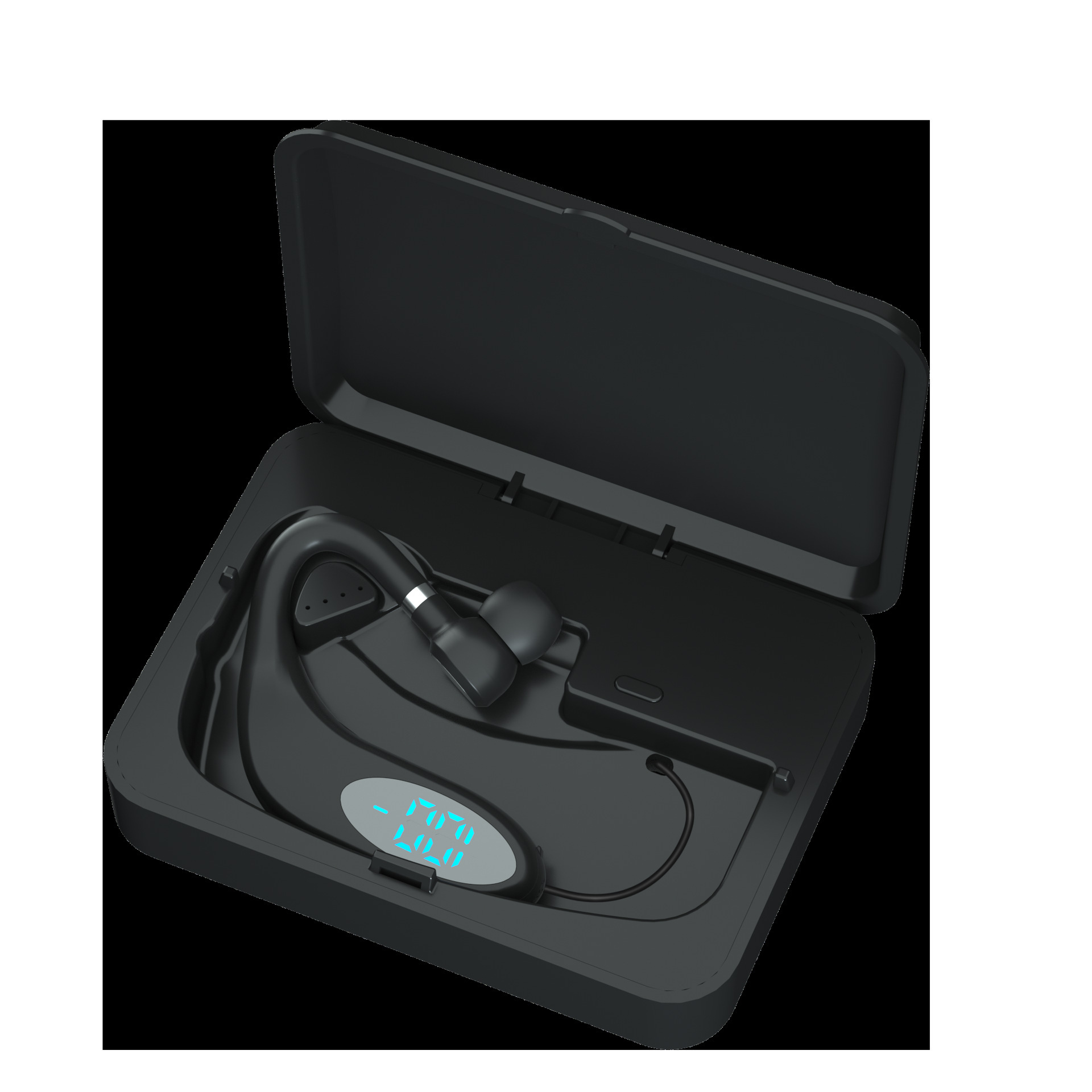 TL8 Bluetooth Earbuds Wireless Single Ear tl8 with Display Screen Bluetooth Earbuds Sports Business Earbuds Gift