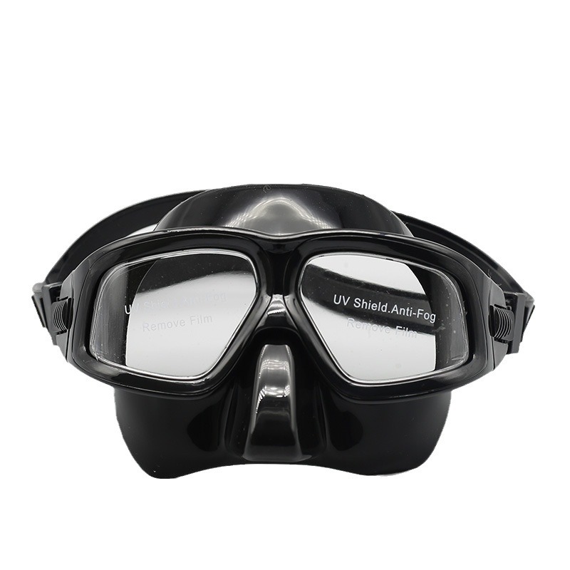 JUNHAIINS low-volume free diving mask tempered glass lightweight PC lens snorkeling mask