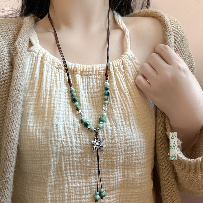 2025 New Exaggerated Punk Necklace Y2K Irregular Subculture Hip Hop Unisex Small Collarbone Chain
