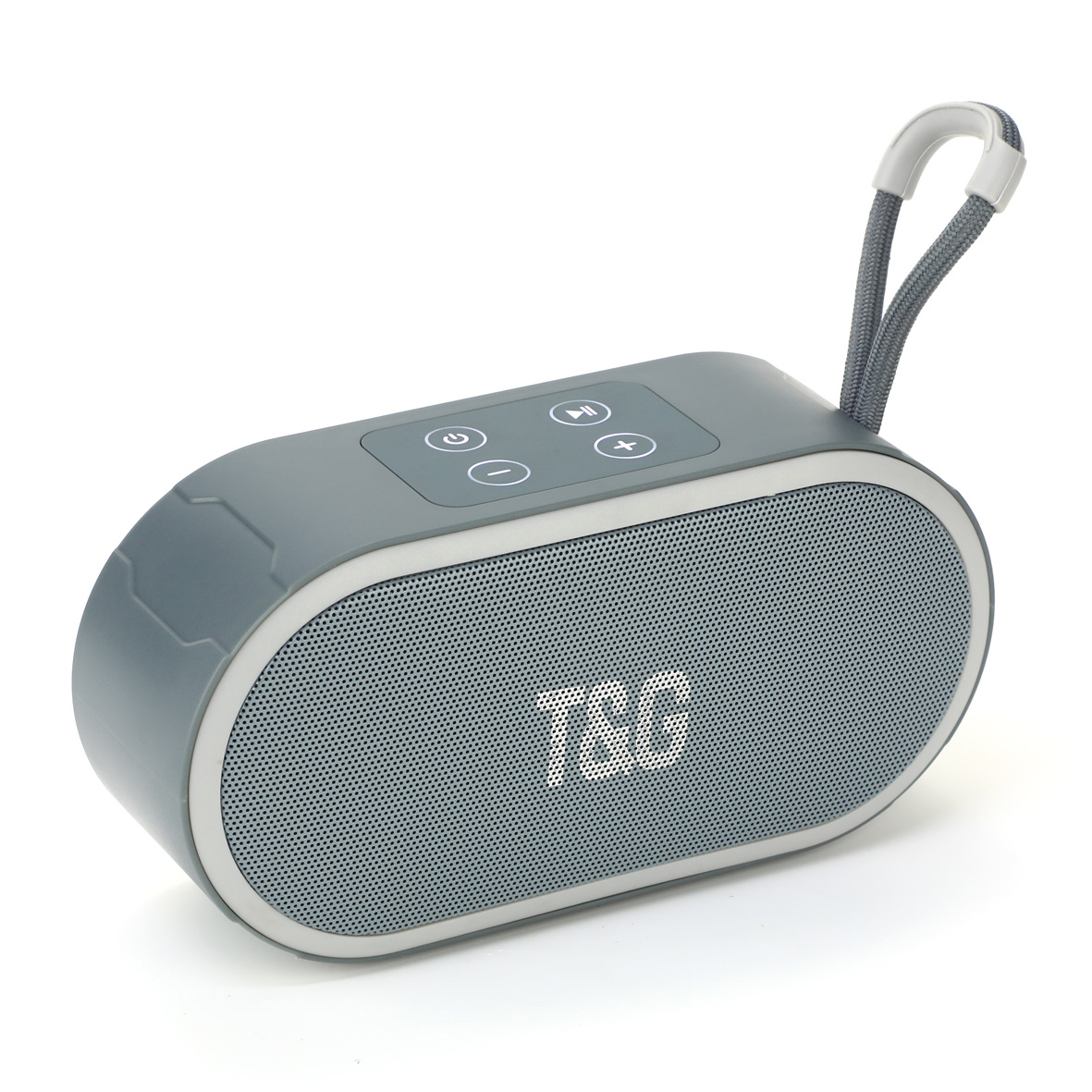 TG689 Iron Mesh Exquisite Outdoor Leisure Bluetooth Wireless Multifunctional Speaker Large Battery Long Endurance Subwoofer