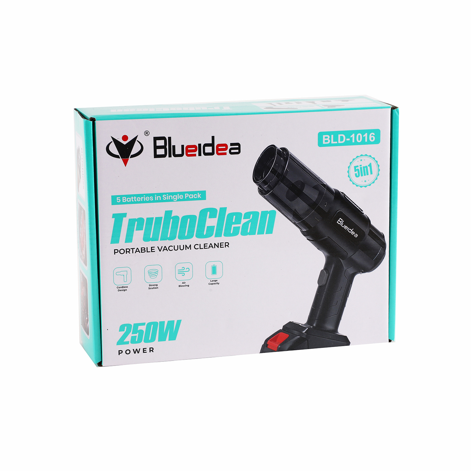 BLD-1016 Car Vacuum Cleaner Wireless Handheld Car Vacuum Cleaner High Power Blow and Suction Dual Use Cleaner