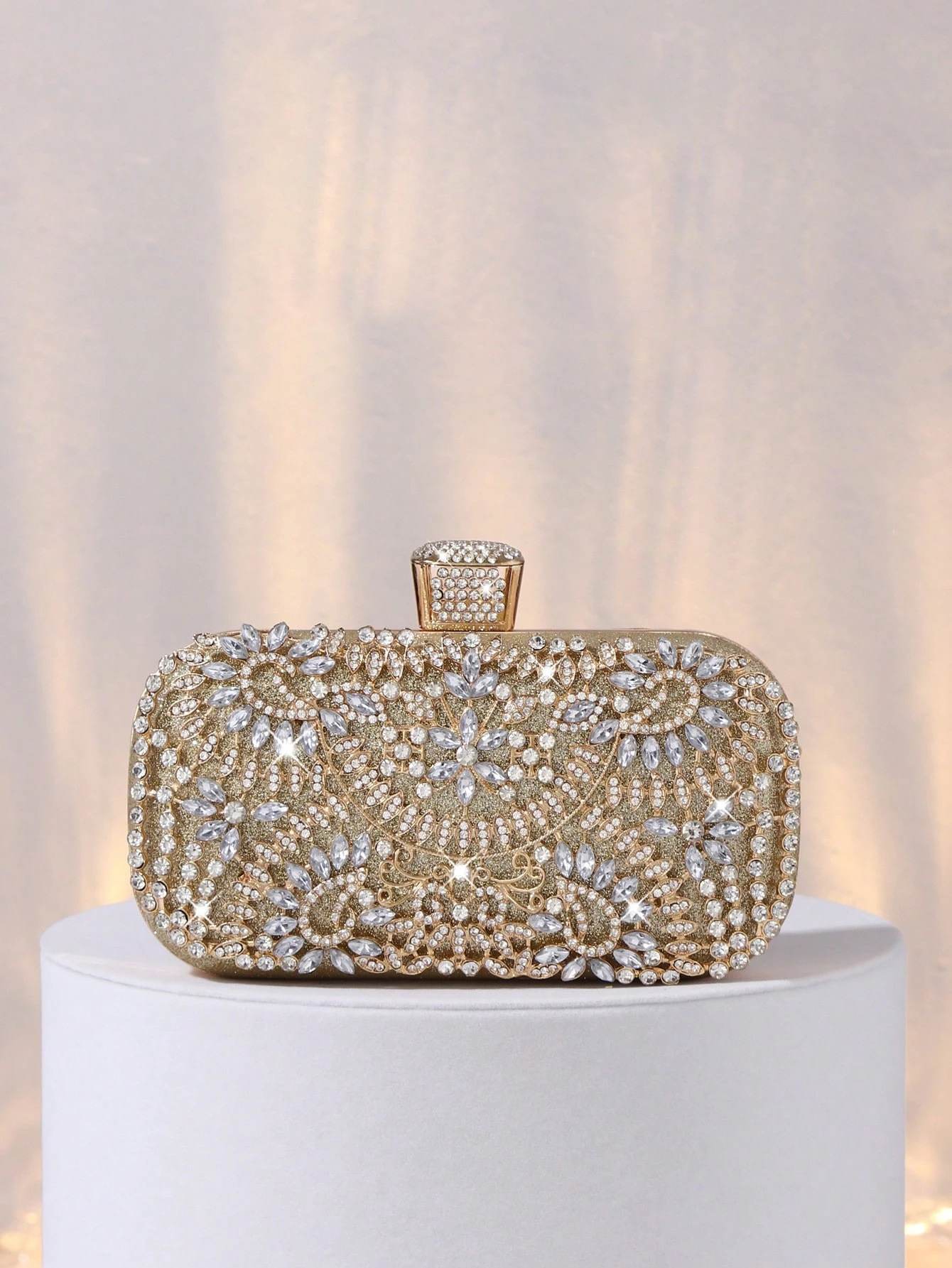 2025 New Evening Bag Women's Banquet Bag Crossbody Handbag Clutch Diamond Banquet Clutch Dress