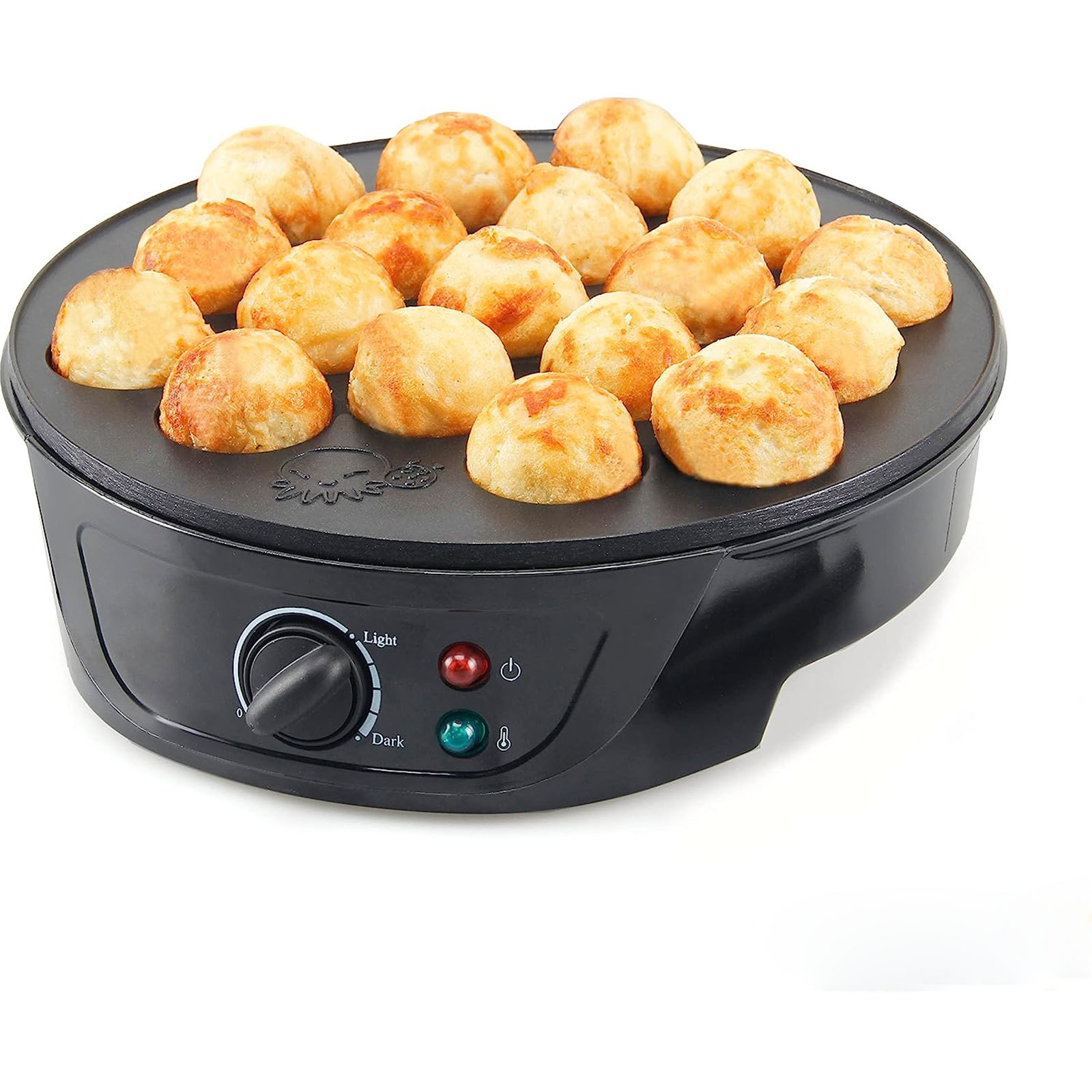 Takoyaki Machine Household Electric Baking Pan Ball Maker Shrimp Ball Maker Egg Puff Machine American Standard