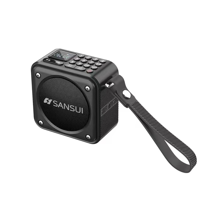 Studio Shanshui U3 Digital Song Player Bluetooth Speaker Plug-in Portable Recording Wireless Bluetooth Speaker
