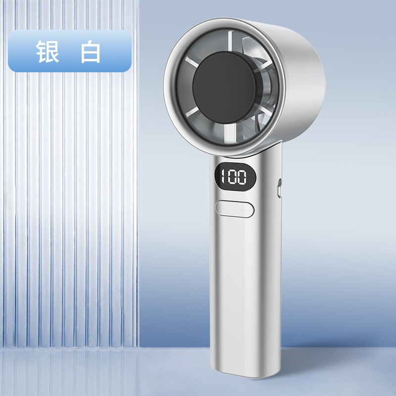 New 120-Speed Violent Turbo Small Fan USB Charging Strong Wind Outdoor High-Speed Handheld Fan M11