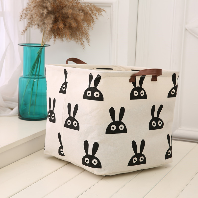 Dirty Clothes Storage Basket, Square Box, Foldable Toy Storage Basket, Home Storage Box, Fabric Quilt Storage Bag