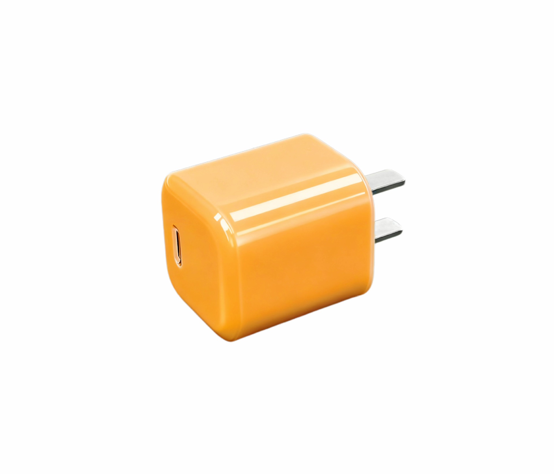 GaN PD45W small ice cube charger for Apple 17 phone charger folding fast charging head set