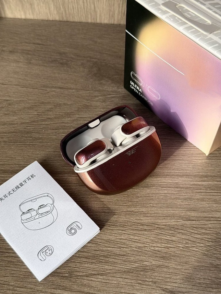 New Ultra Open Ear Wireless Bluetooth Headphones Over-Ear V12 Spatial Audio Not In-Ear