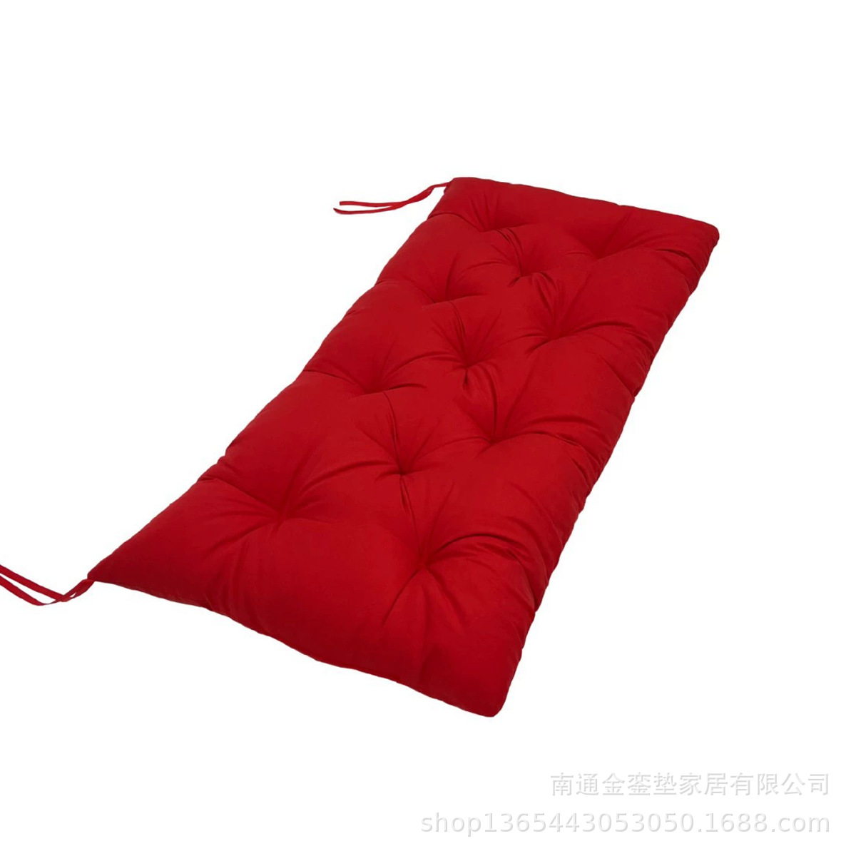 ♔ Solid wood sofa outdoor long strip brushed cushion wooden chair cushion bench cushion