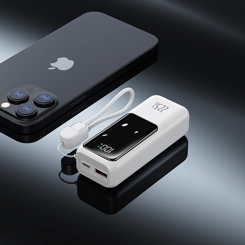 Gift 3C Fast Charging Capsule Mini Energy Stick Cable 10000mAh Power Bank Portable Mobile Power Supply