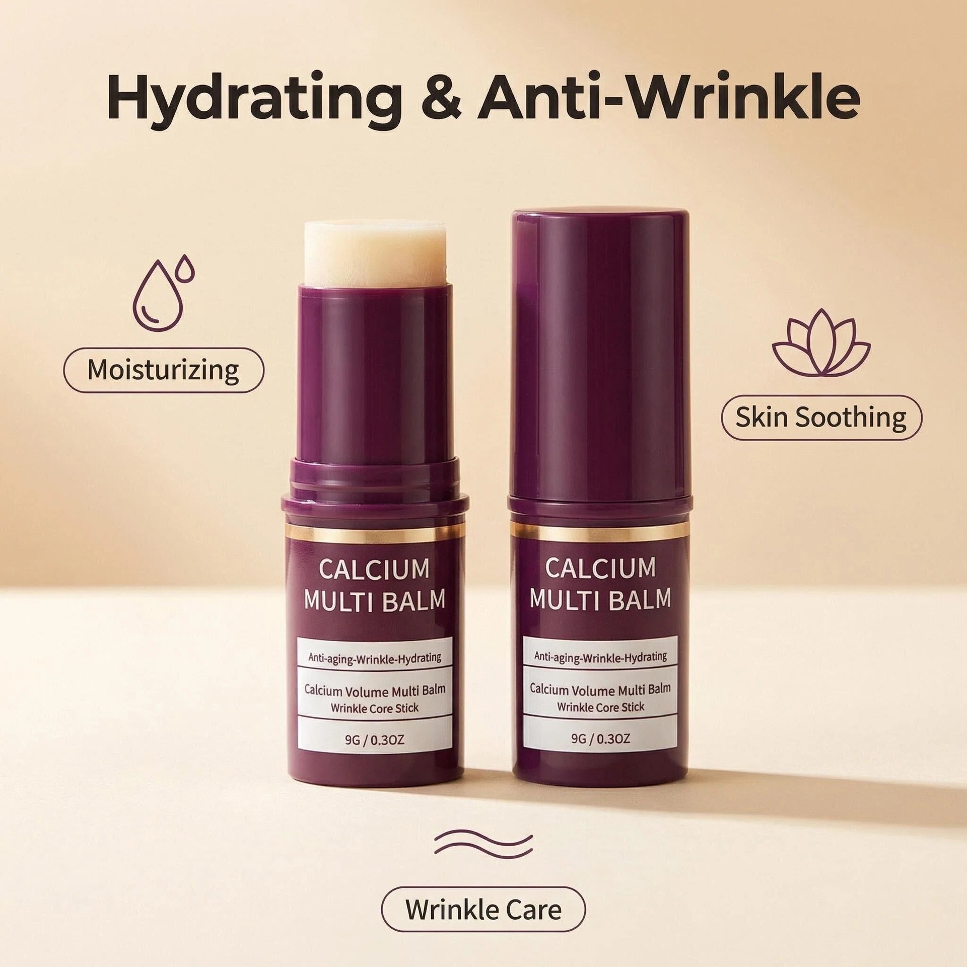 Balm Lip Balm Stick Collagen Moisturizing Stick Hydrate Skin Eye Neck Face