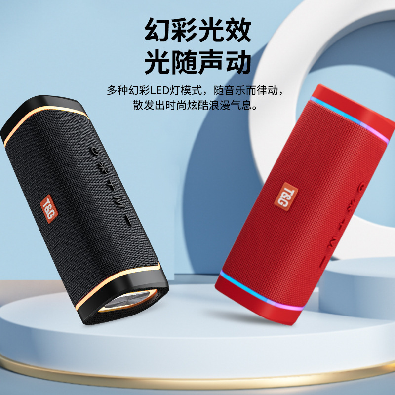 Bluetooth Speaker Wireless Outdoor Bluetooth Speaker High Quality Sound Subwoofer Home Desktop Portable Speaker
