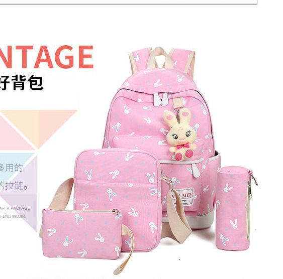 2026 new student schoolbag college style double shoulder bag large capacity travel backpack