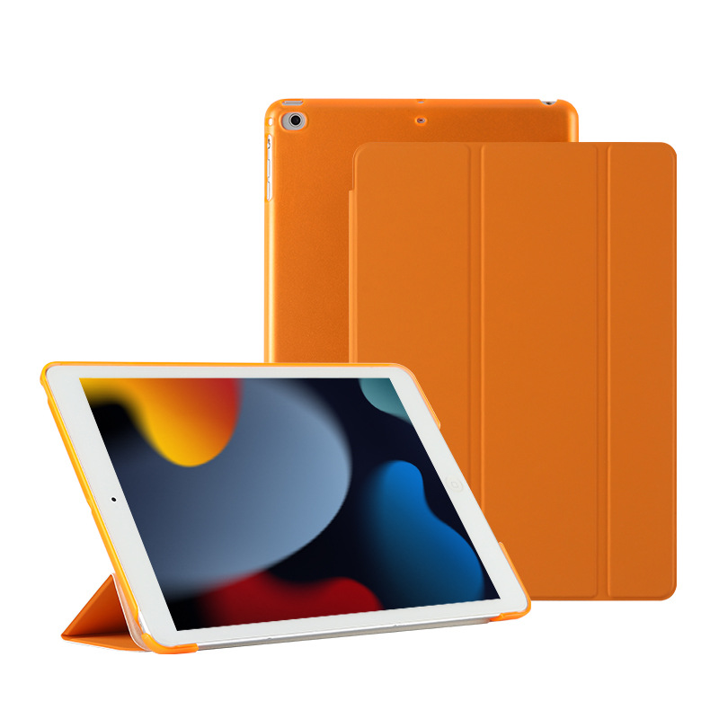 Compatible iPad Protective Case 2025 Tablet PC Leather Case iPad Protective Case Three-fold Ultra-thin Leather Case IPAD Case