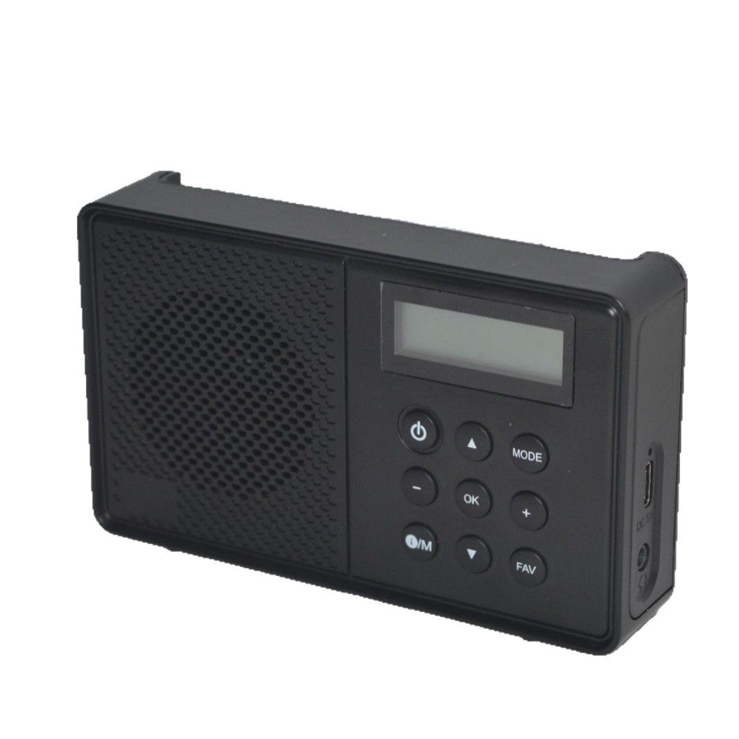 [Europe] DAB+FM Dual-Band Radio, High-Definition Sound Digital Broadcast One-Key Station Search Customizable