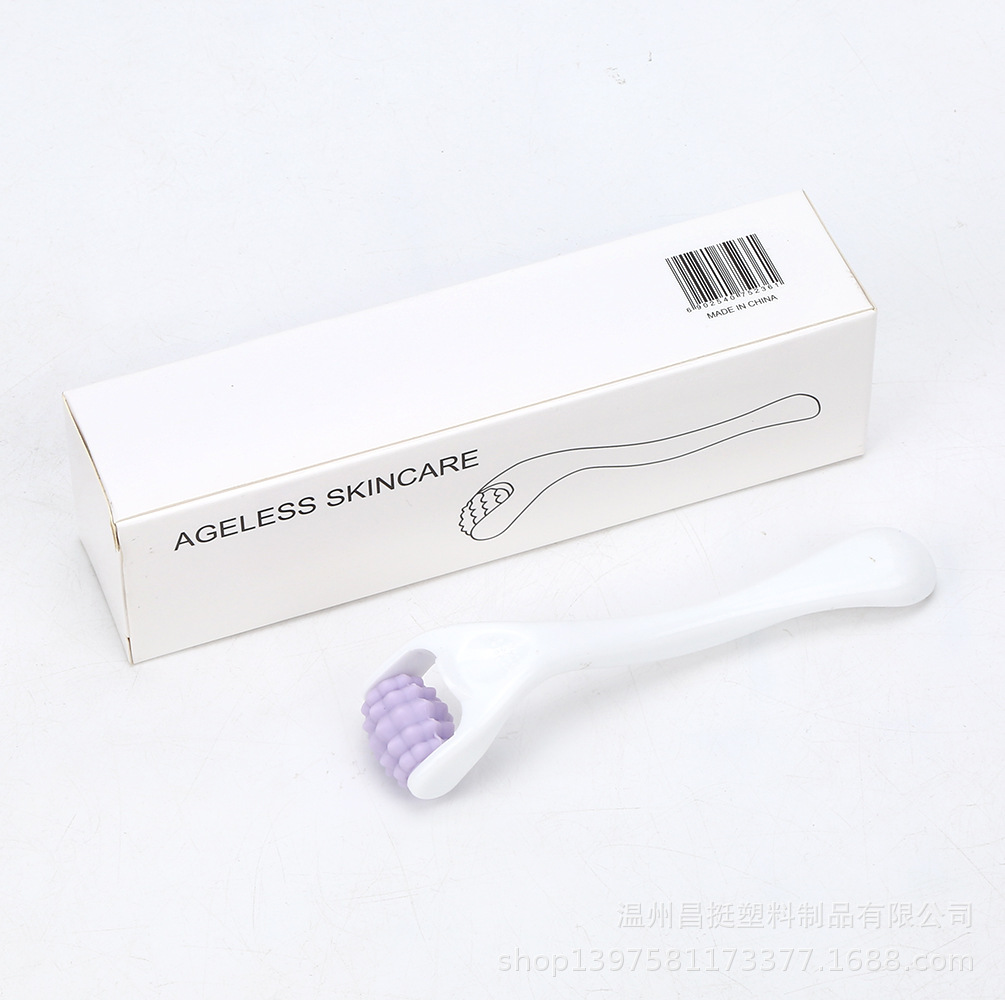Eye silicone roller, silicone massage roller, facial beauty roller, eye cream导入 massage roller