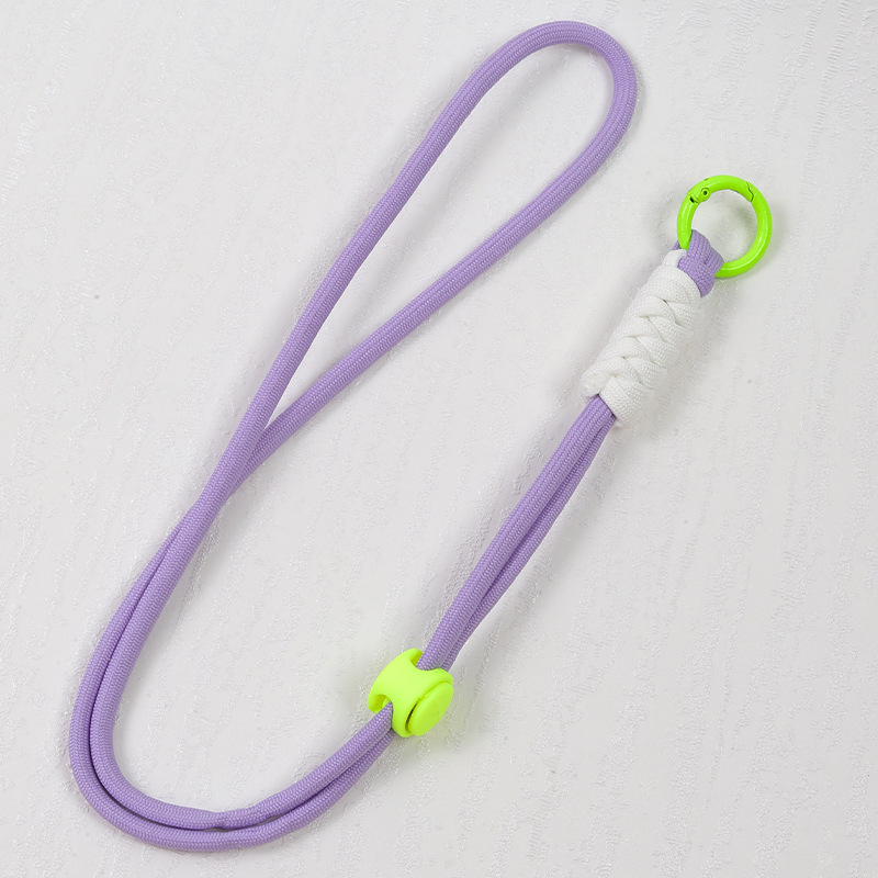 Phone lanyard wrist strap pendant phone chain hanging rope key female twist pendant neck hanging