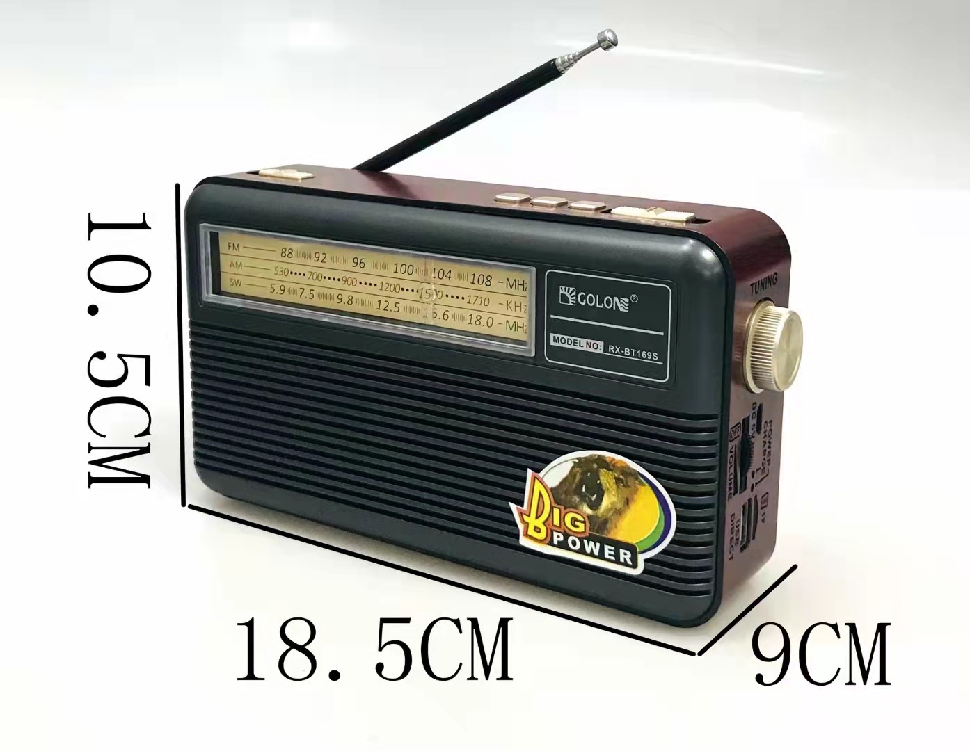 Charging Multifunctional Solar Power Generation Portable Radio Multi-Band Bluetooth Speaker Solar Radio