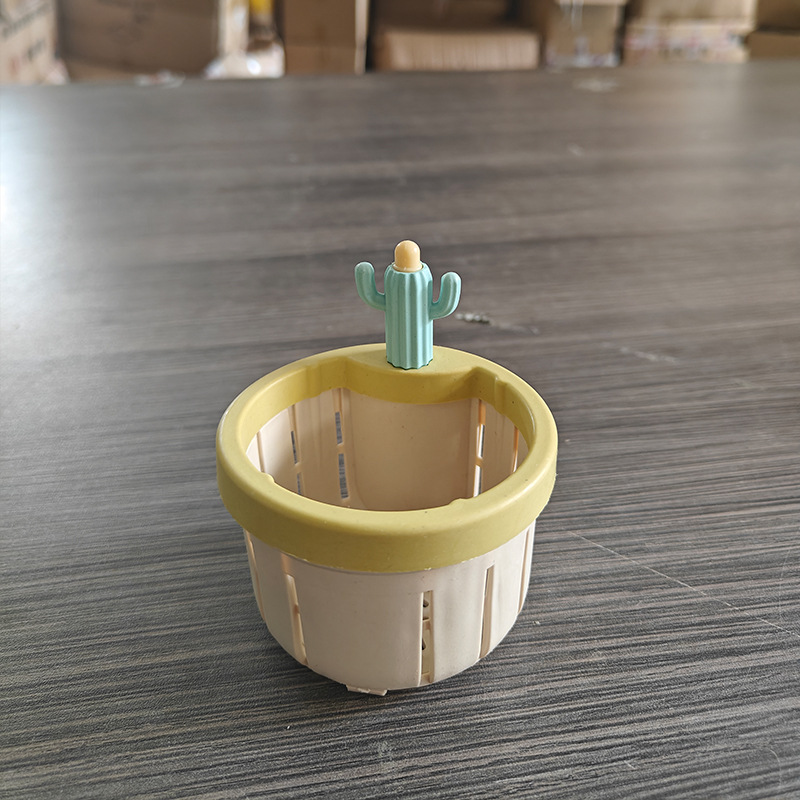 Cactus Sink Filter Basket Kitchen Drain Basket Sink Residue Anti-clog Anti-odor Anti-insect Filter Net