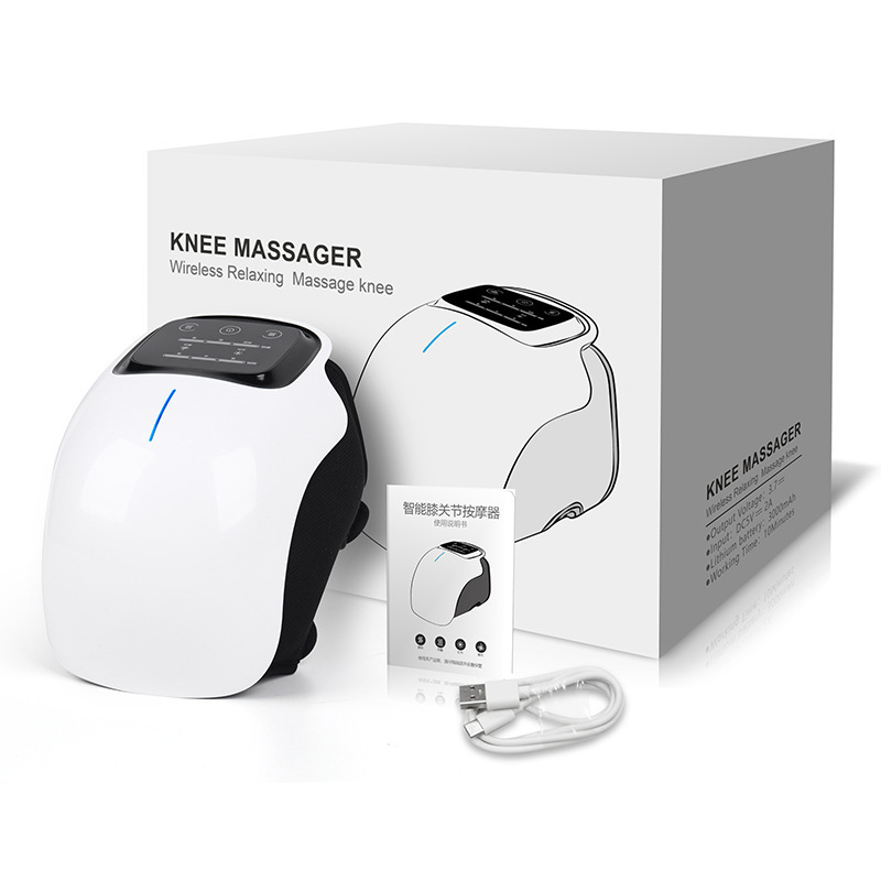 Knee joint physiotherapy device wireless red light heating knee massager electric knee brace knee massage device