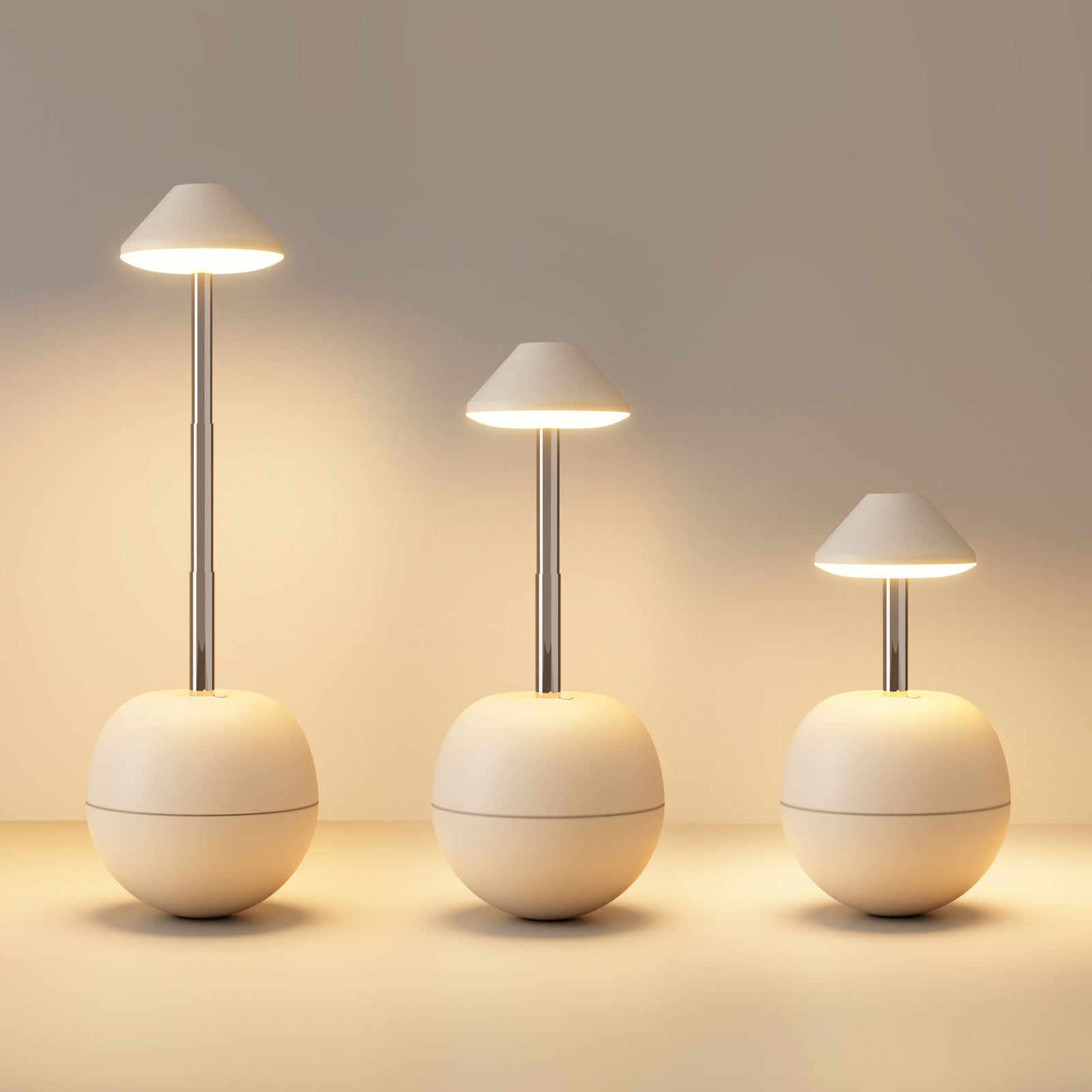 LED small night light rechargeable decorative table lamp bedroom desktop remote control bedside atmosphere lamp