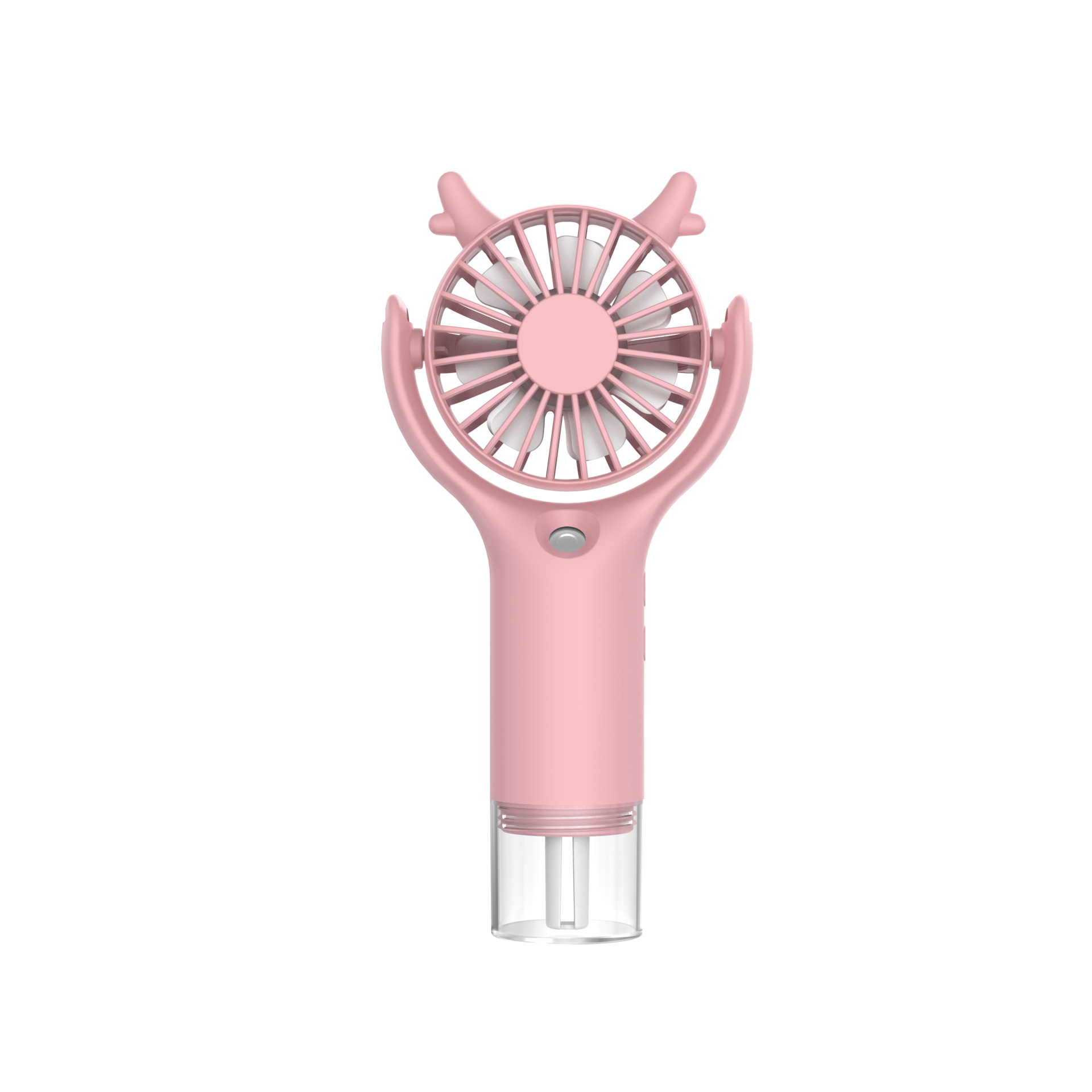 New Spray Fan USB Charging Mini Handheld Fan Humidification Cooling Strong Wind Portable Neck Fan