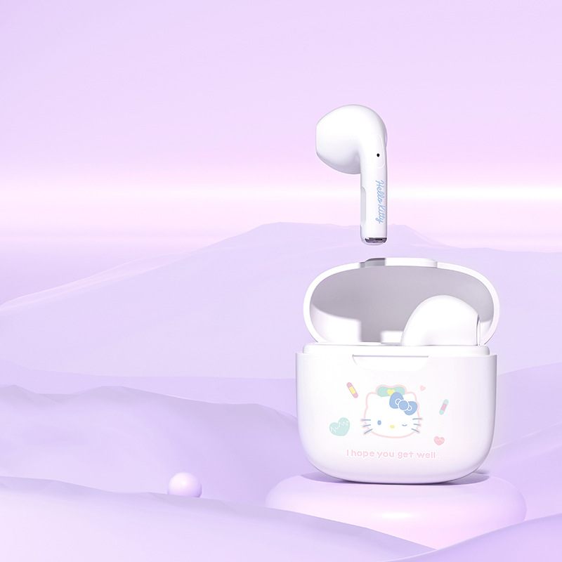 True Wireless Bluetooth Earphones Cartoon Sanrio In-Ear Super Long Standby Large Battery Earphones
